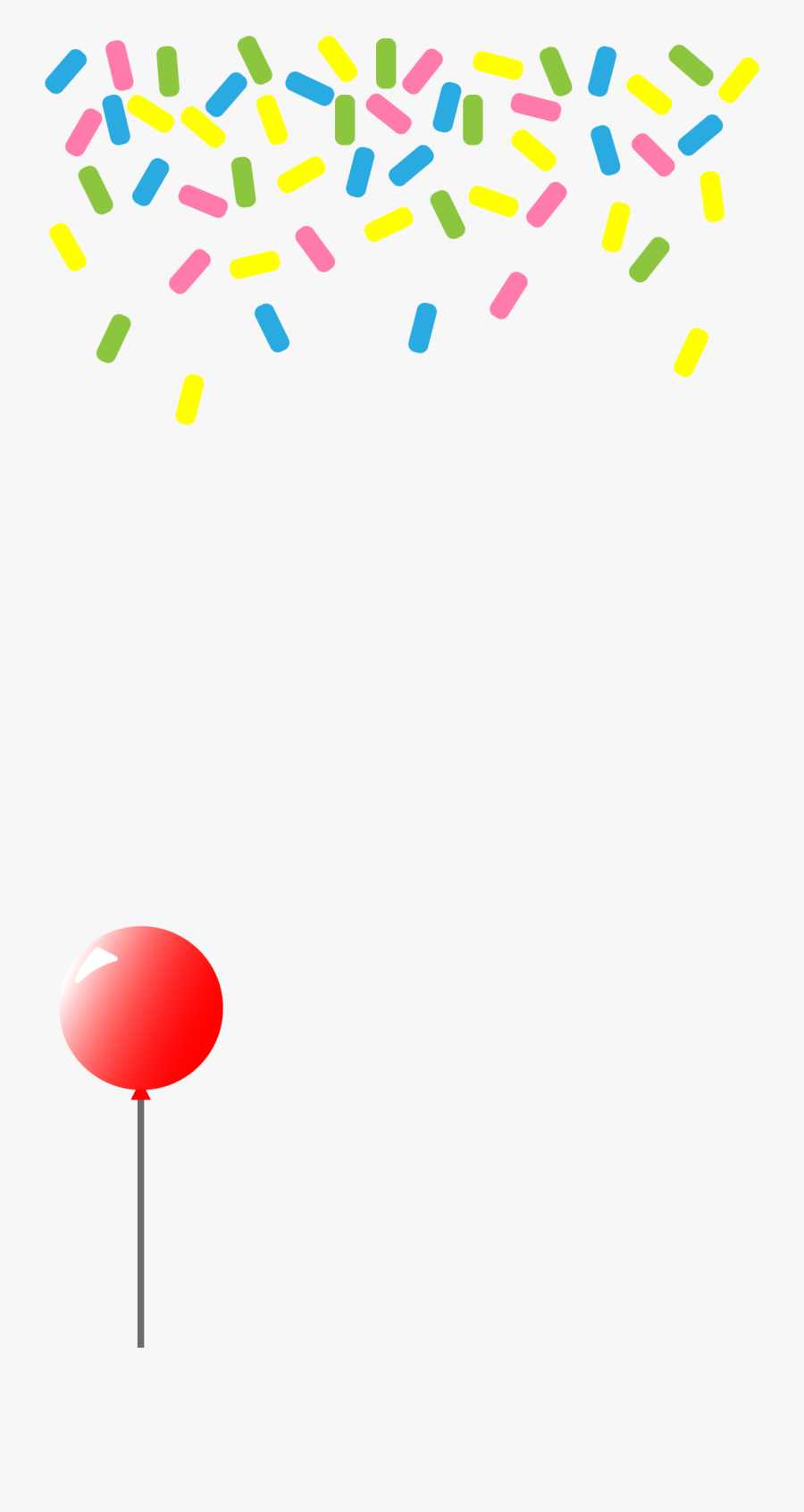 Transparent Red Confetti Png, Transparent Clipart