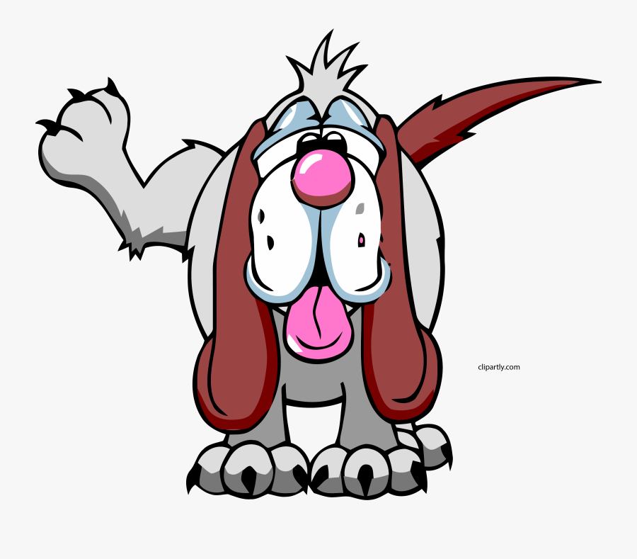 Cartoon Dog Cocking Leg, Transparent Clipart