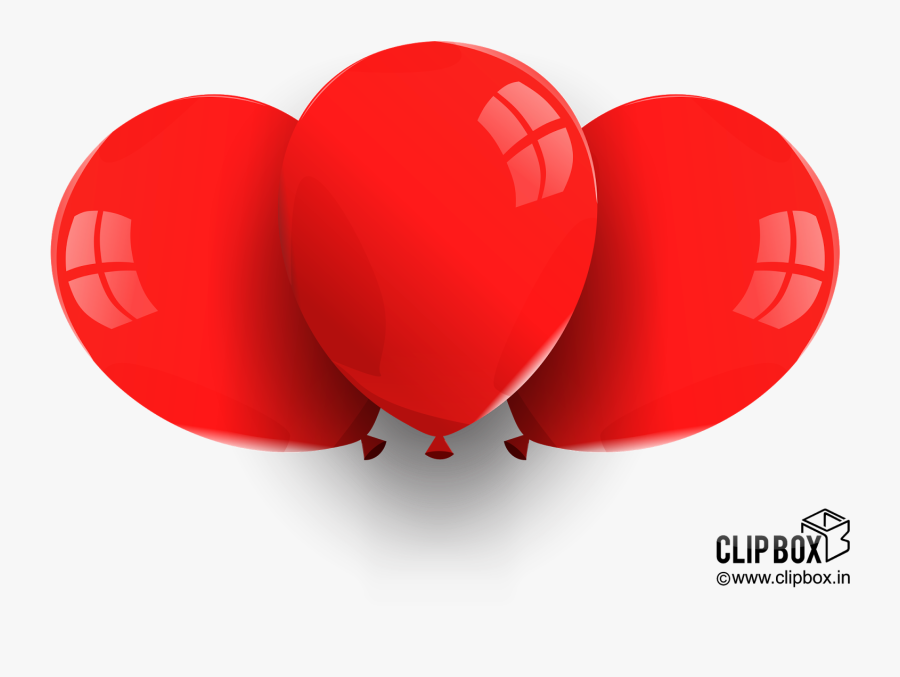 Transparent Red Balloon Clipart - Balloon, Transparent Clipart