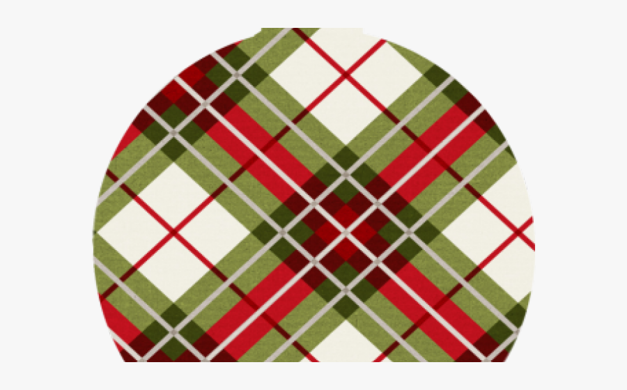 Transparent Plaid Pattern Png - Christmas Trees Plaid Png, Transparent Clipart