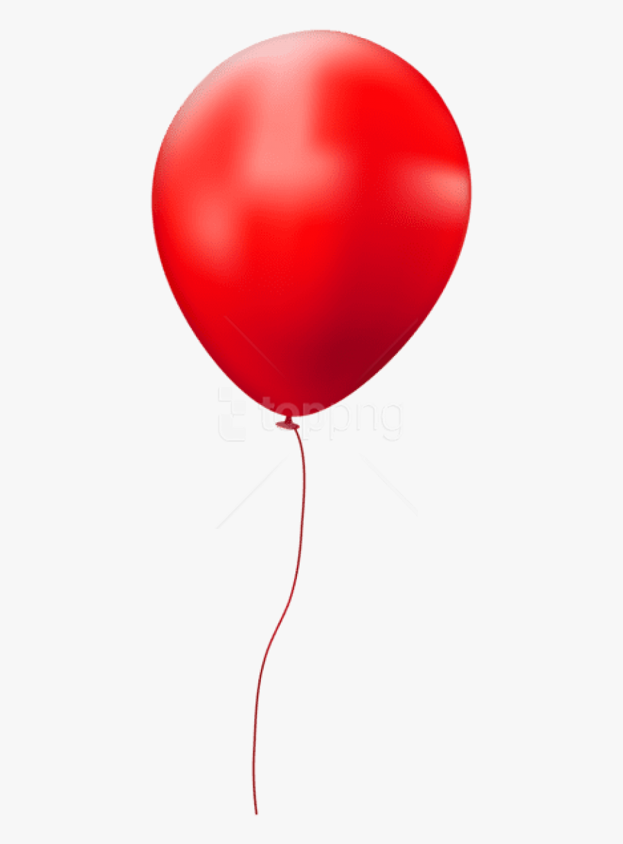 Single Balloon Png - Single Balloon Png Images Hd, Transparent Clipart