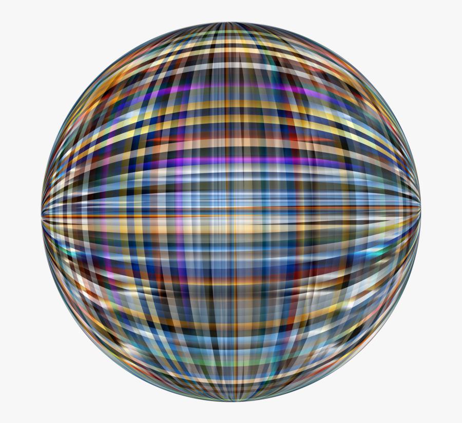Plaid,sphere,tartan - Tartan, Transparent Clipart