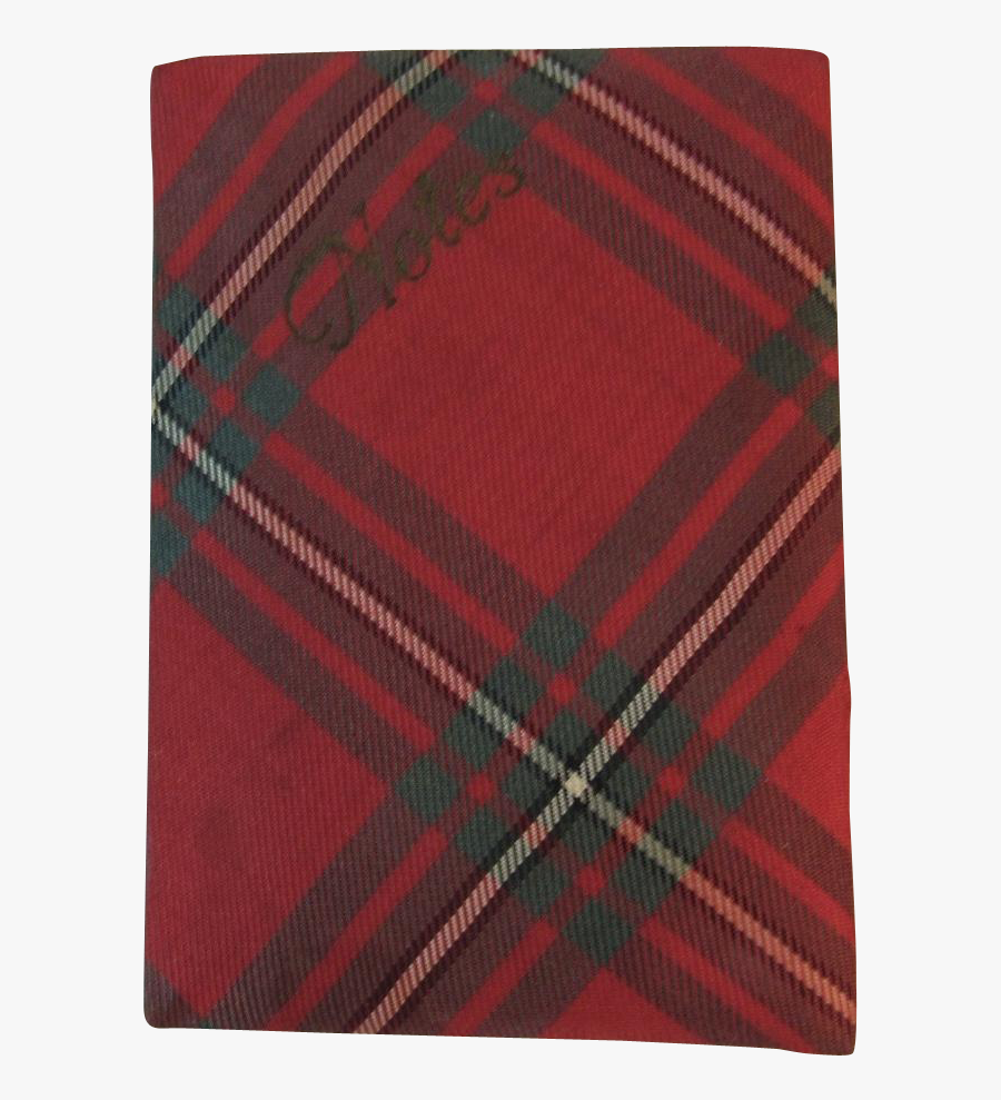 Clip Art Miniature Plaid Book For - Tartan, Transparent Clipart