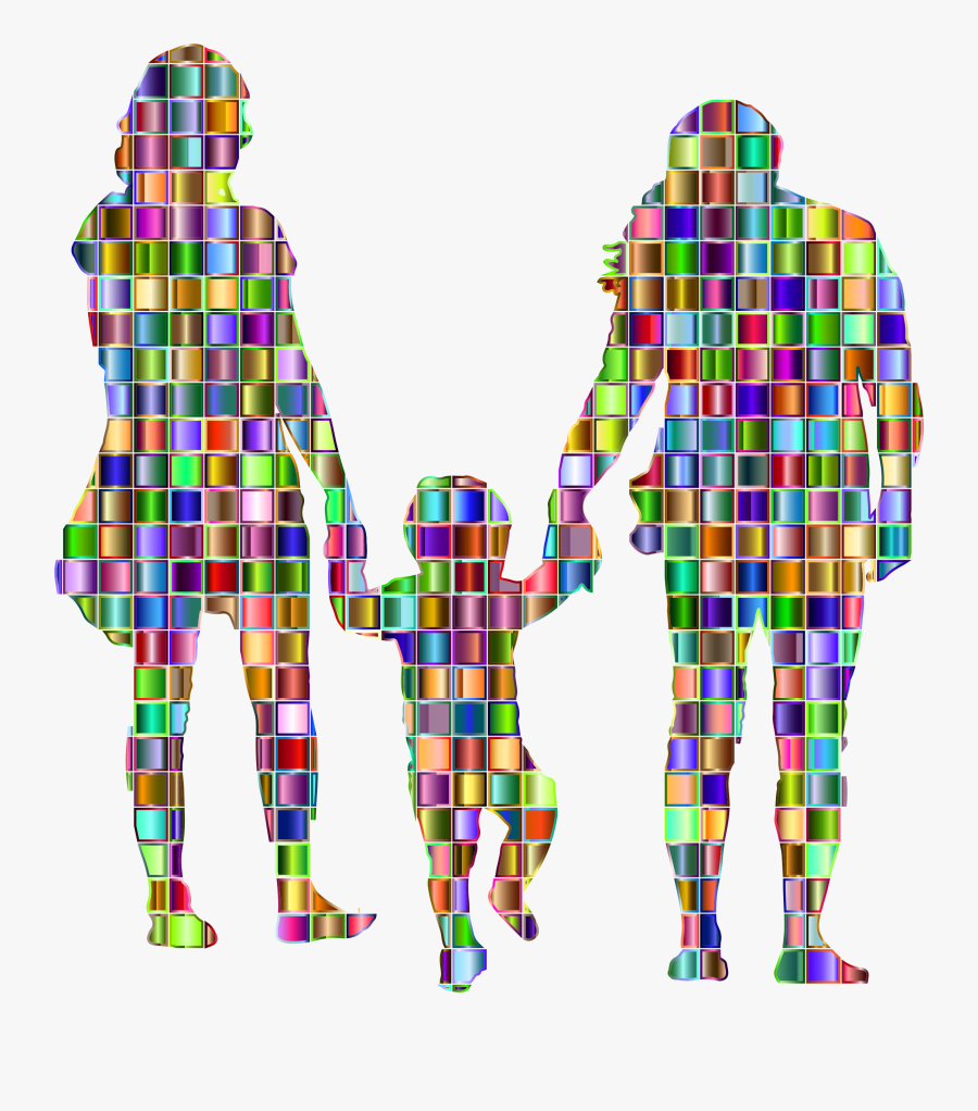Plaid,art,tartan - Mosaico De Fotos De Familia, Transparent Clipart