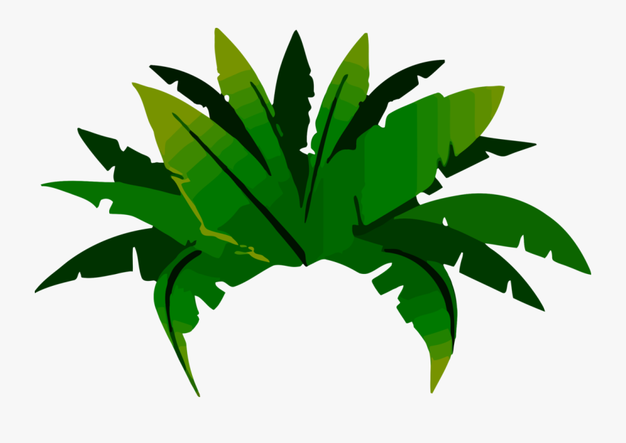 Plant,leaf,arecales - Amazon Rain Forest Leaf Cartoon, Transparent Clipart