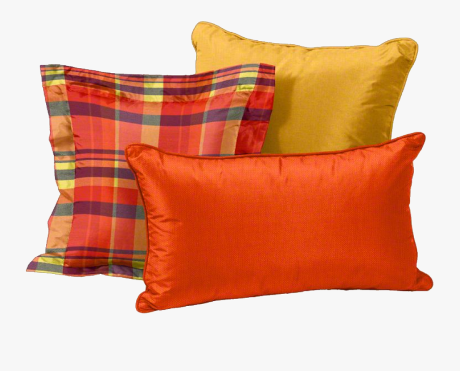 Tartan - Transparent Background Pillow Png, Transparent Clipart