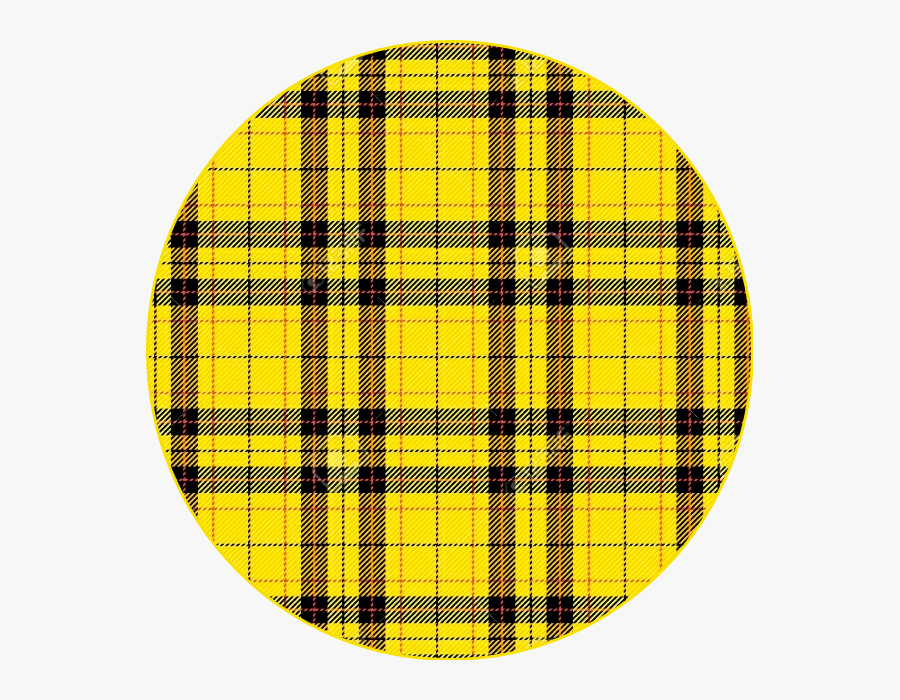 #plaid #yellowaesthetic #yellow #black #happy #sun - Tartan, Transparent Clipart