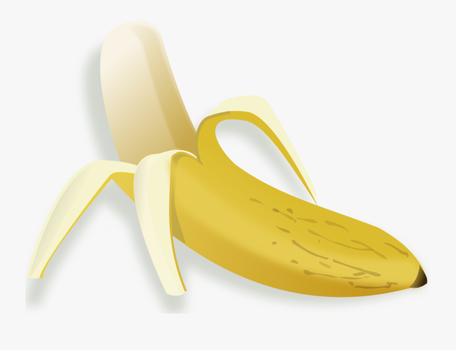 Banana Descascada Png, Transparent Clipart