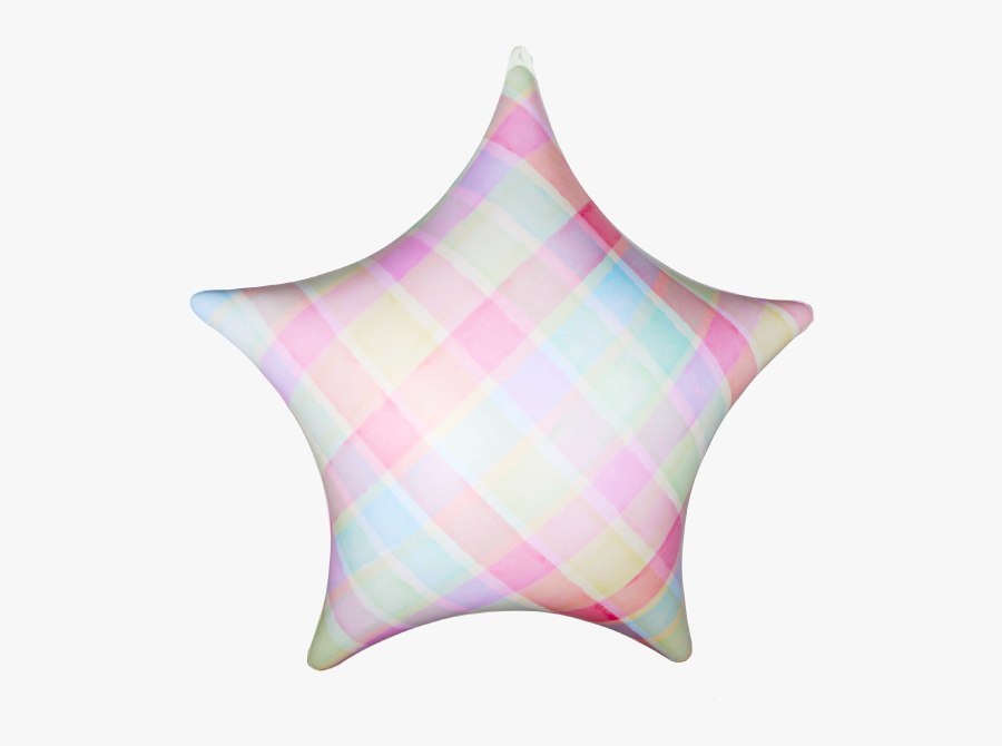 Clip Art Permashape Star Balloon Helium - Cushion, Transparent Clipart