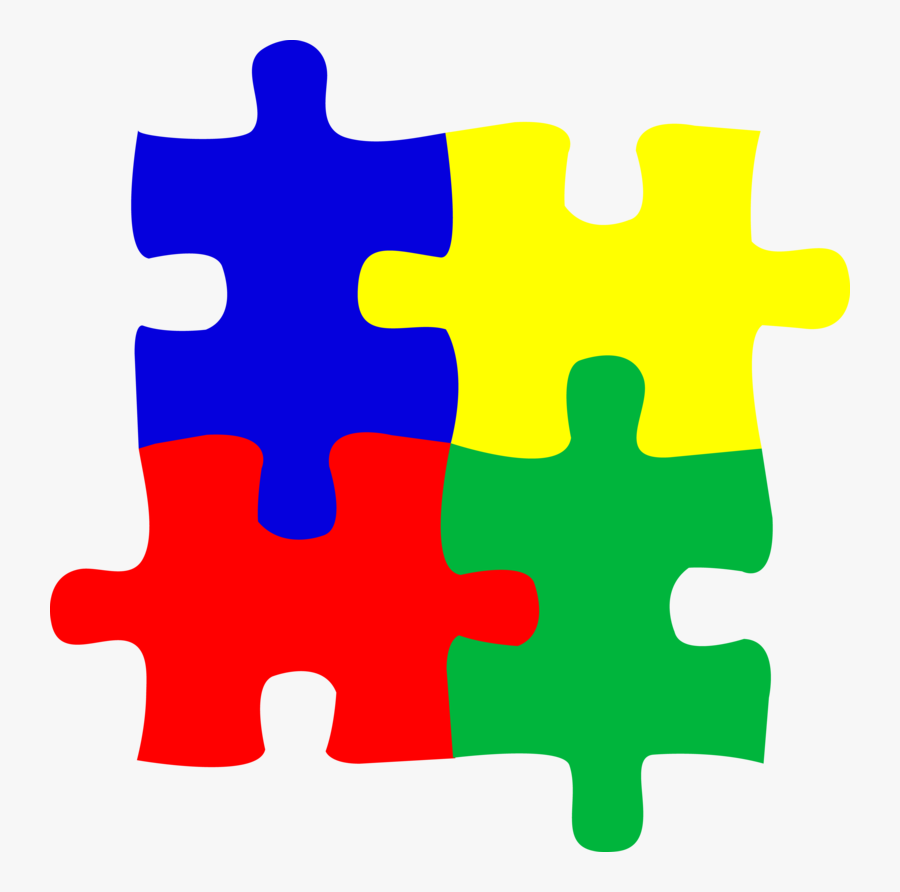 Pin Microsoft Clipart Puzzle - Autism Puzzle Piece, Transparent Clipart