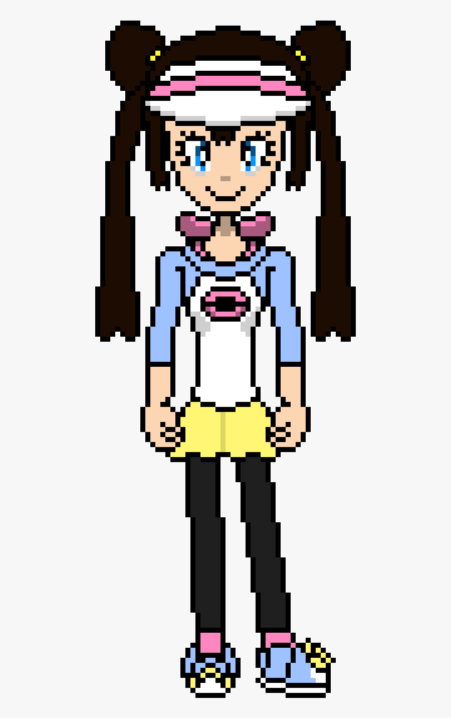 Almost Done Rosa Pokemon Black And White - Penguin, Transparent Clipart