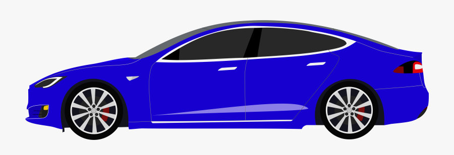 Tesla Model X Clipart, Transparent Clipart