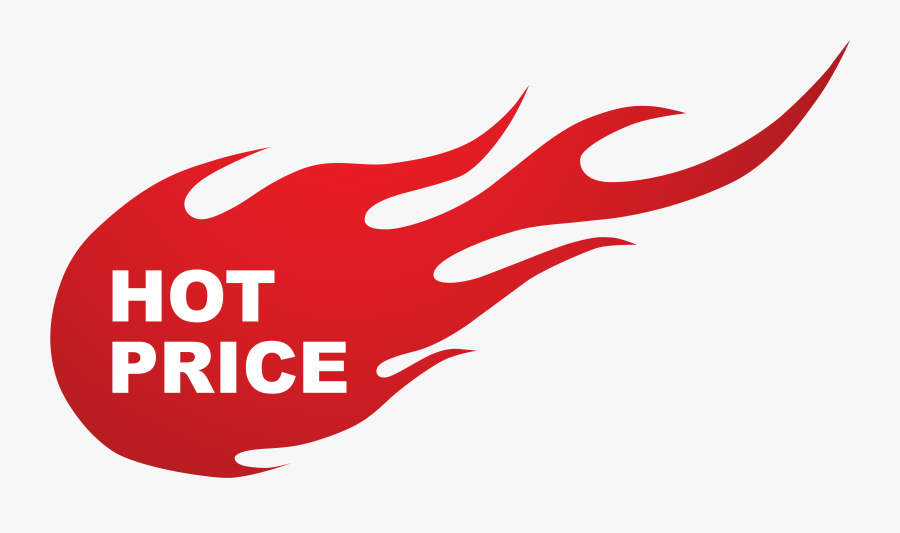 Transparent Realistic Fire Png - Hot Price Logo Png, Transparent Clipart