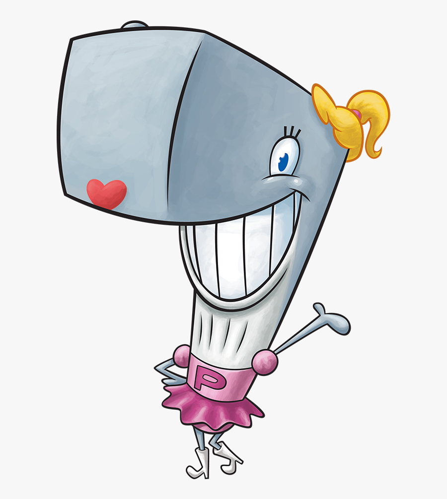Cheerleader Clipart Spongebob - Pearl Spongebob, Transparent Clipart