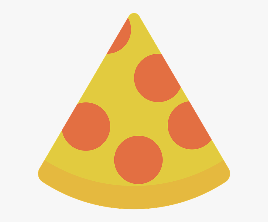 Pizza Clipart Triangle Png - Triangle, Transparent Clipart