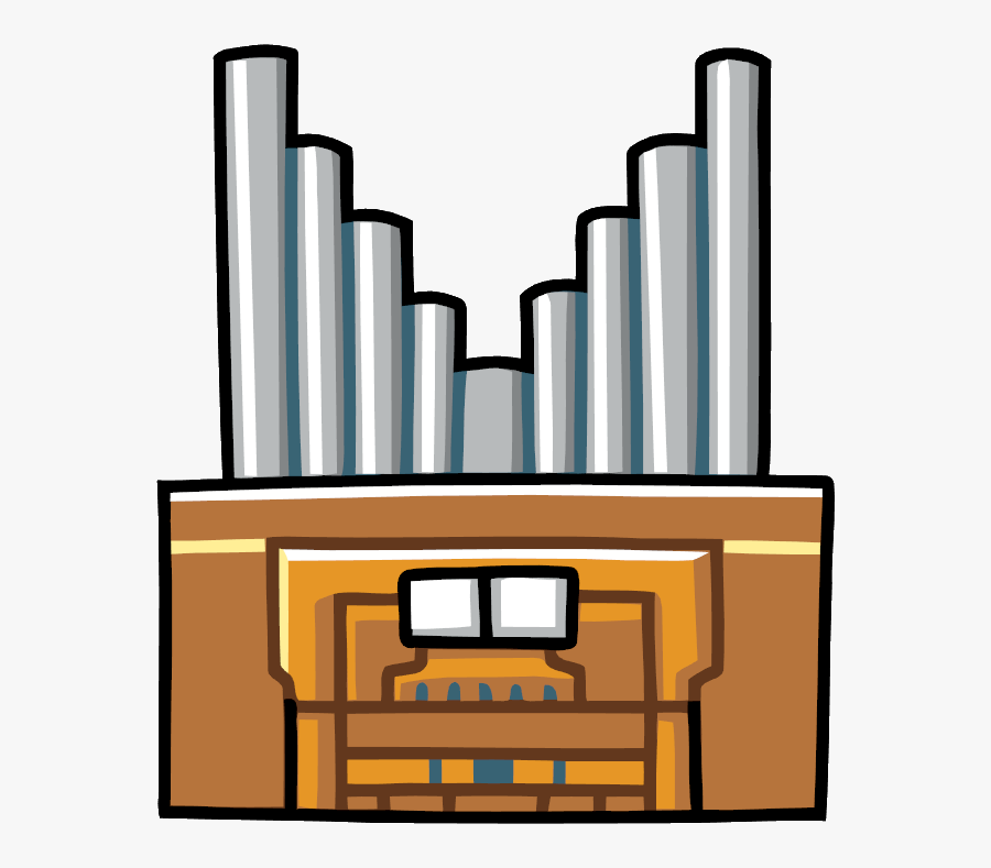 Organ Pipe - Scribblenauts Organ, Transparent Clipart