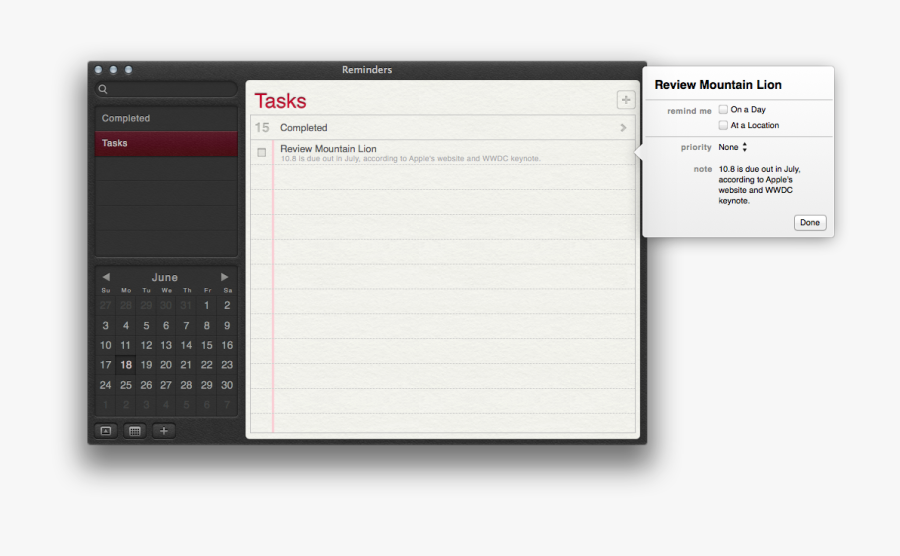 The Next Big Cat From Apple 512 Pixels - Reminders, Transparent Clipart