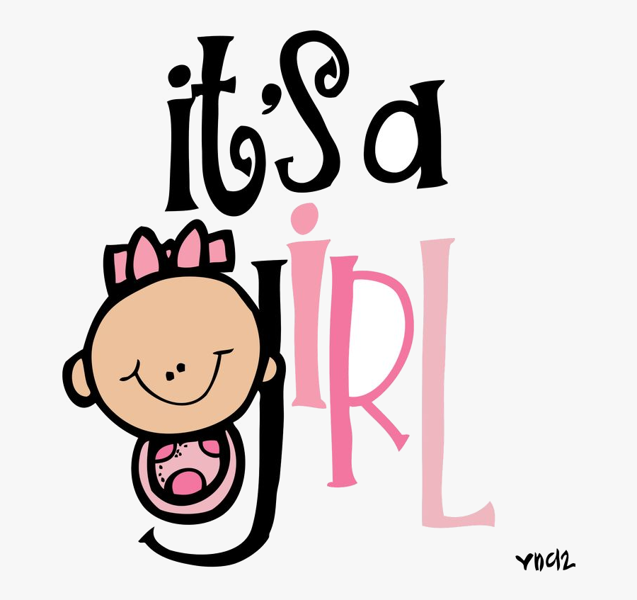 Congratulations Clipart Baby Girl Graphics Illustrations - Its A Girl Clipart, Transparent Clipart