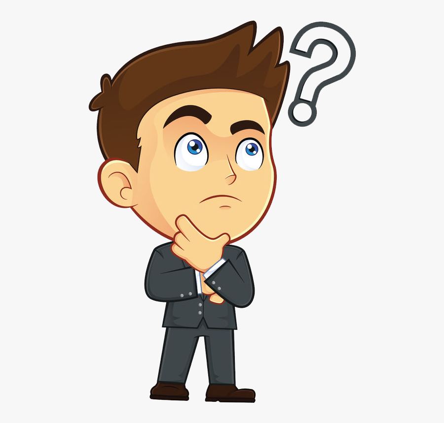 Clip Art Person Wondering - Wondering Person , Free Transparent Clipart - C...