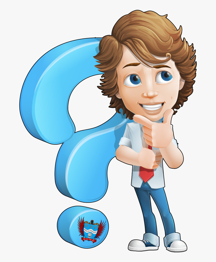 Wondering Images Png - People With Question Character Png, Transparent Clipart