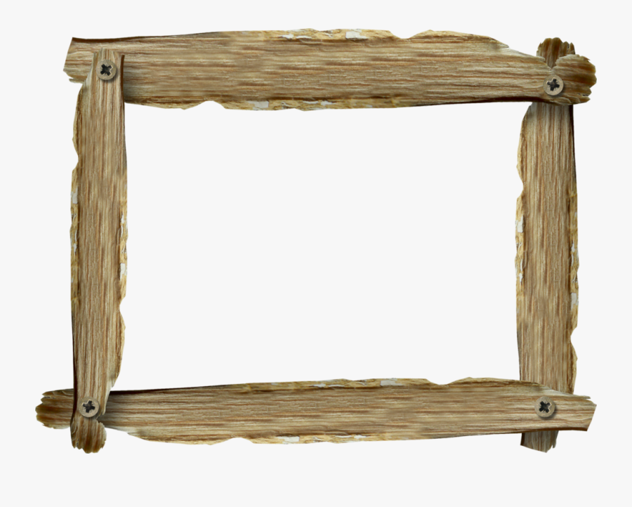 Frame,beige,hardwood,end Table - Wooden Frame Clip Art, Transparent Clipart