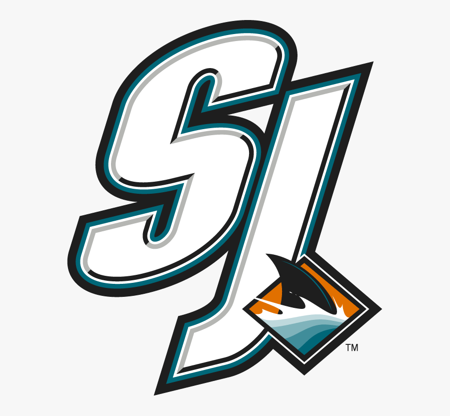 Sharks Hockey Logo - San Jose Sharks Sj Logo, Transparent Clipart