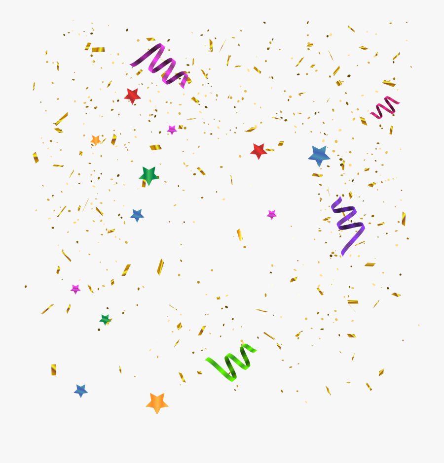 Confetti 2019 Png, Transparent Clipart