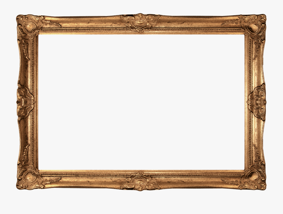 Home Decor Medium Size Interior Design Wooden Crafted - Empty Picture Frame Png, Transparent Clipart