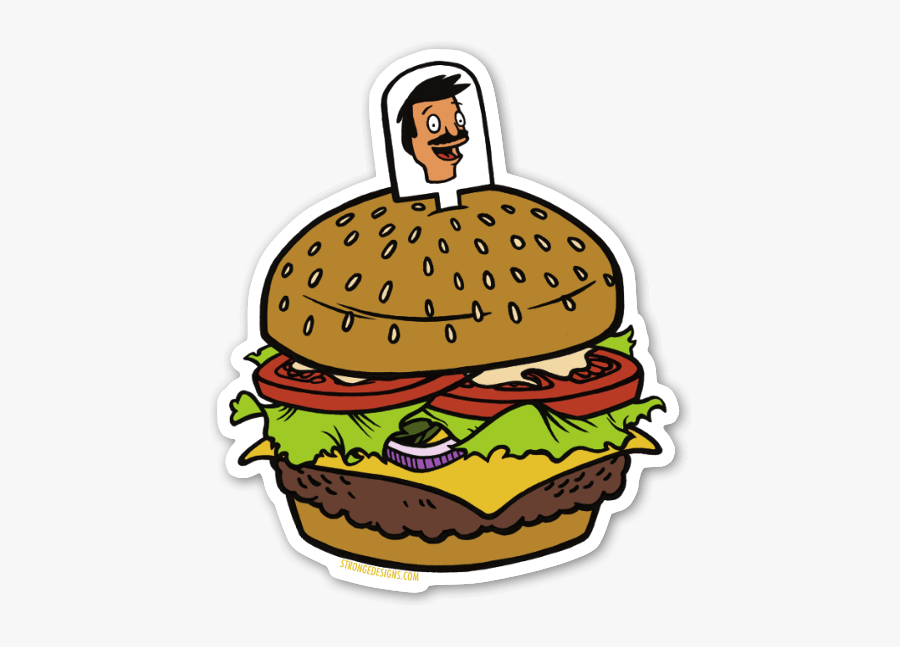 Bob"s Burger Sticker - Stickers Of Bobs Burgers, Transparent Clipart