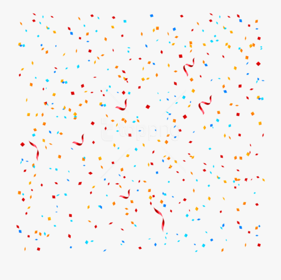 Confetti Transparent Background Png - Transparent Background Confetti Png, Transparent Clipart