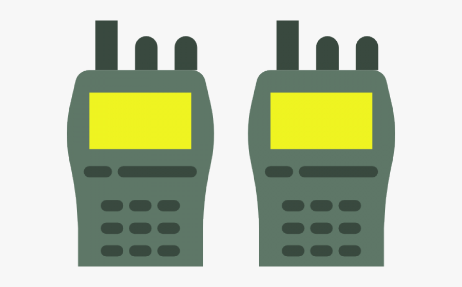 Radio Clipart Walkie Talkie Radio - Illustration, Transparent Clipart