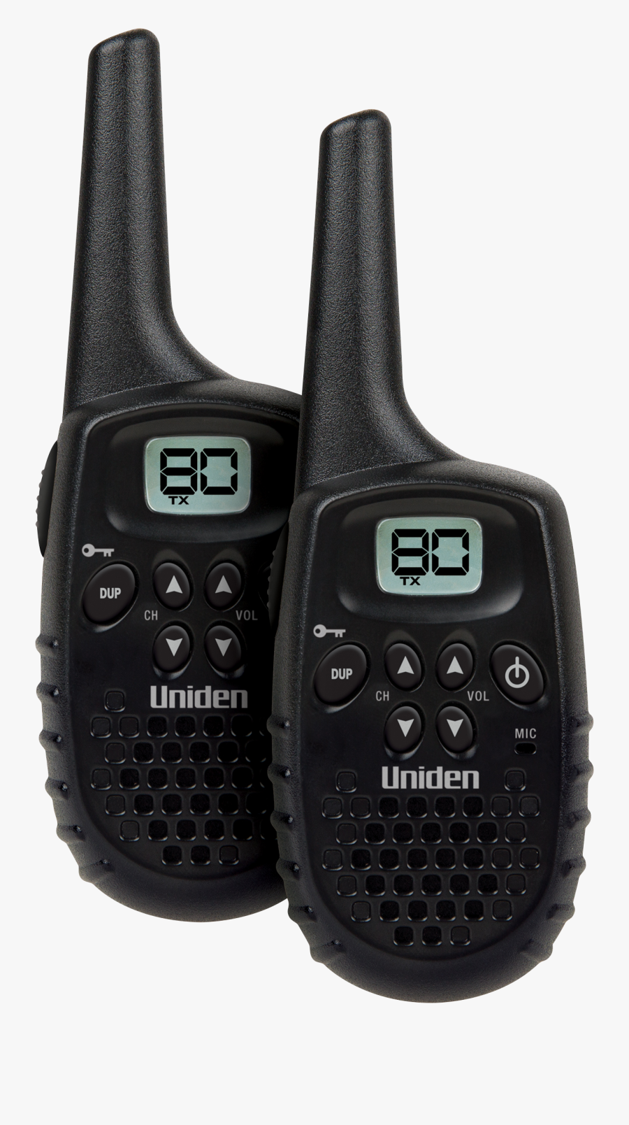 Clip Art 80s Walkie Talkie - Uniden Uh405sx 2nb, Transparent Clipart