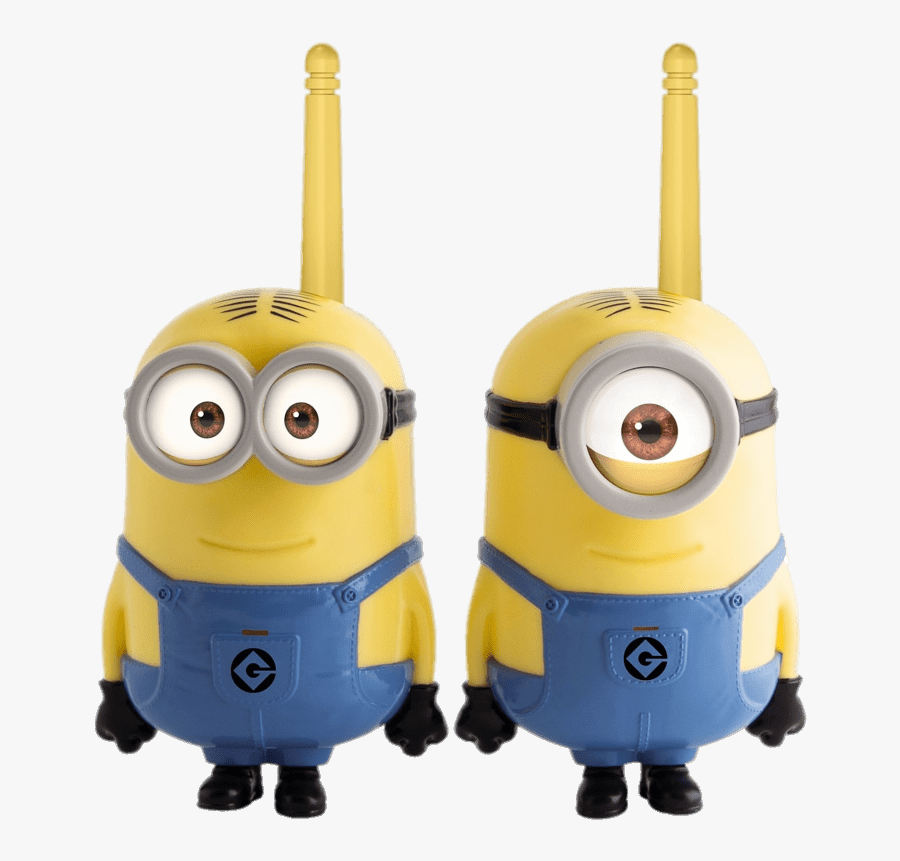 Minion Walkie Talkies, Transparent Clipart
