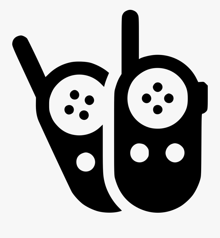 Walkie Talkies, Transparent Clipart