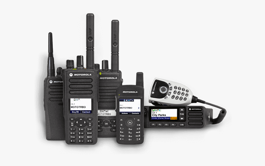 Motorola Radios, Transparent Clipart