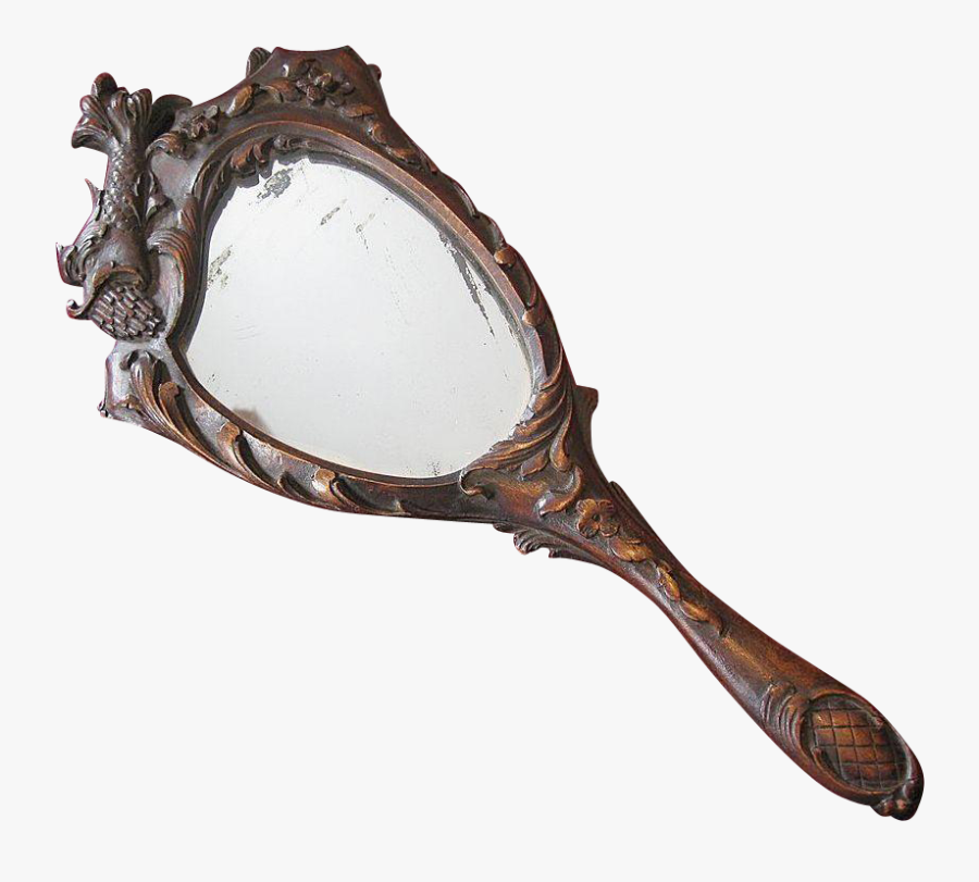 Antique Hand Mirrors Art Nouveau Vintage Silver Plated Antique Hand Mirrors Art Nouveau