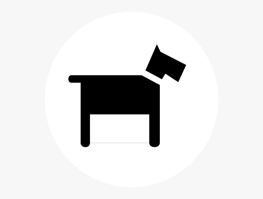 No Dogs, Transparent Clipart