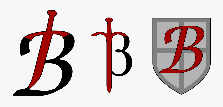 Area,text,symbol - Logo B, Transparent Clipart