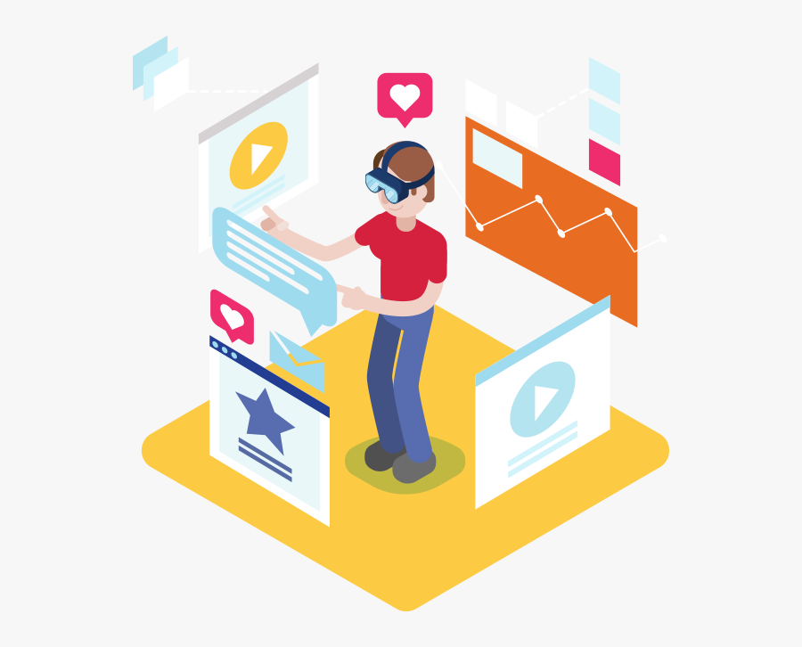 Ar & Vr App Development, Transparent Clipart