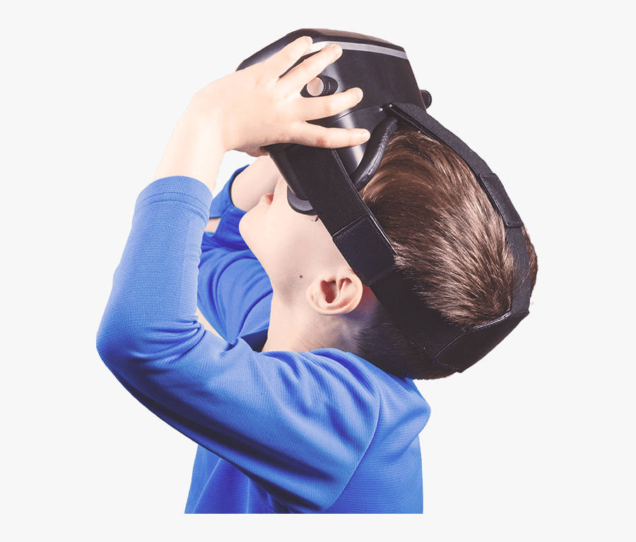 We Use Vr To Break Down Barriers - Vr Child Png, Transparent Clipart