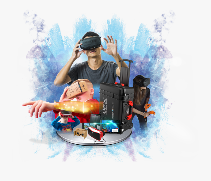 Reality Education Vrxone Kit - Virtual Reality Virtual Png, Transparent Clipart