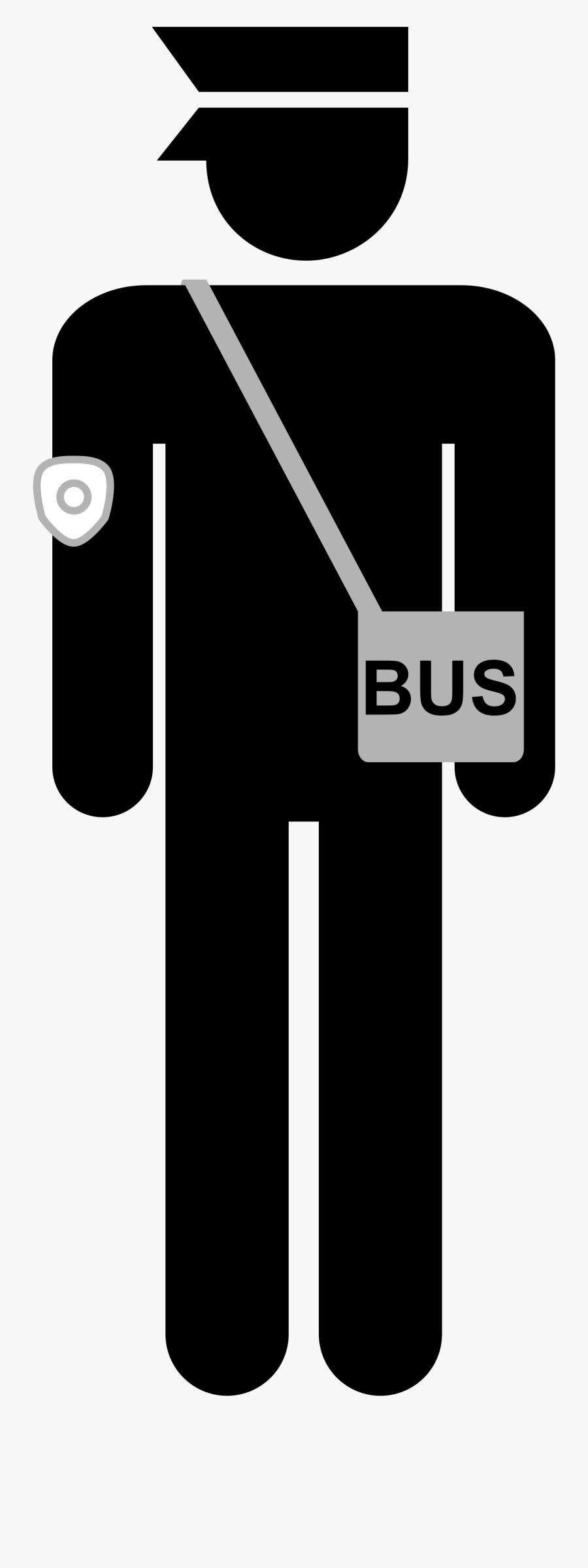 Driver Clipart Bus Conductor - Bus Conductor Icon Png, Transparent Clipart
