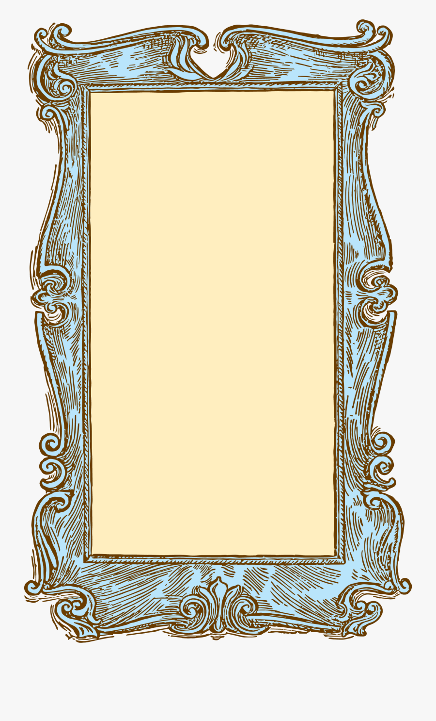 Transparent Stock Free Vintage Frame Comes In Multiple - Antique Photo Frame Vector, Transparent Clipart