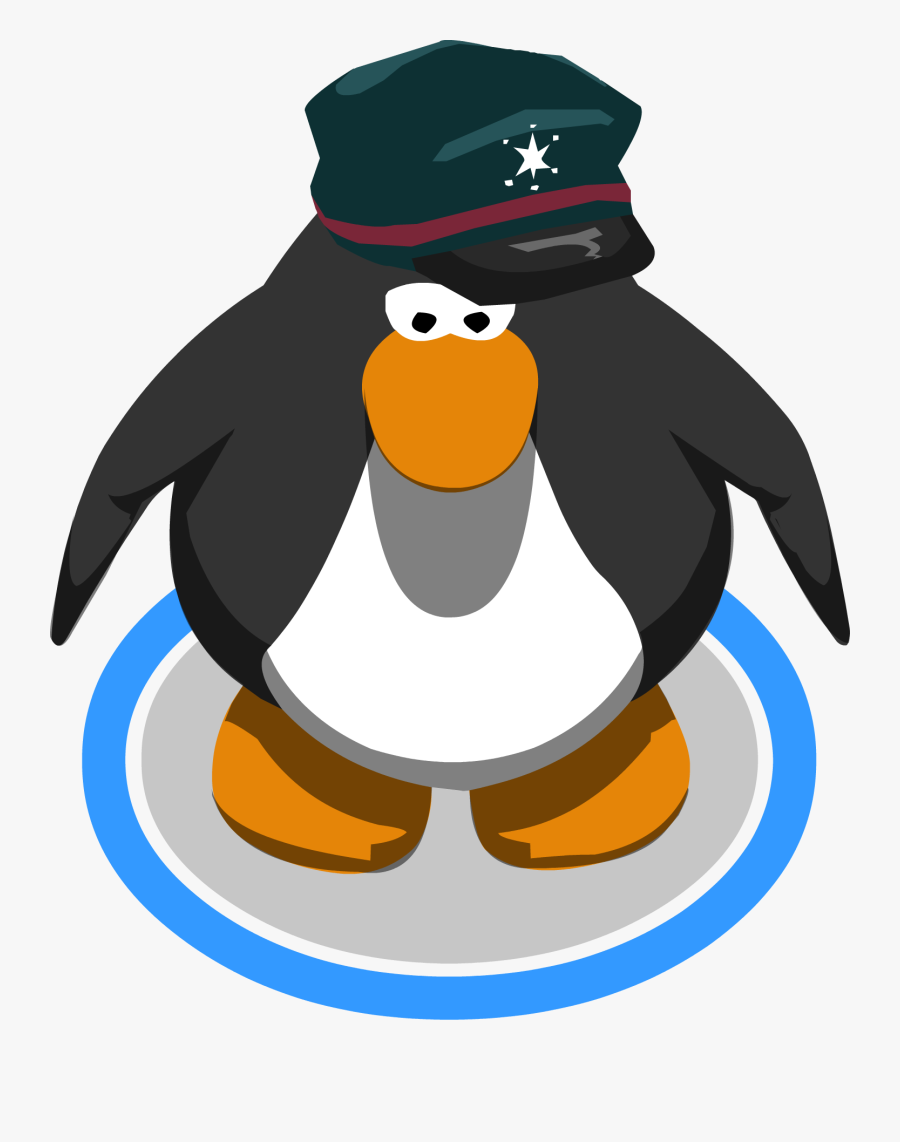 Holiday Conductor Hat Ig - Club Penguin Helicopter Hat, Transparent Clipart