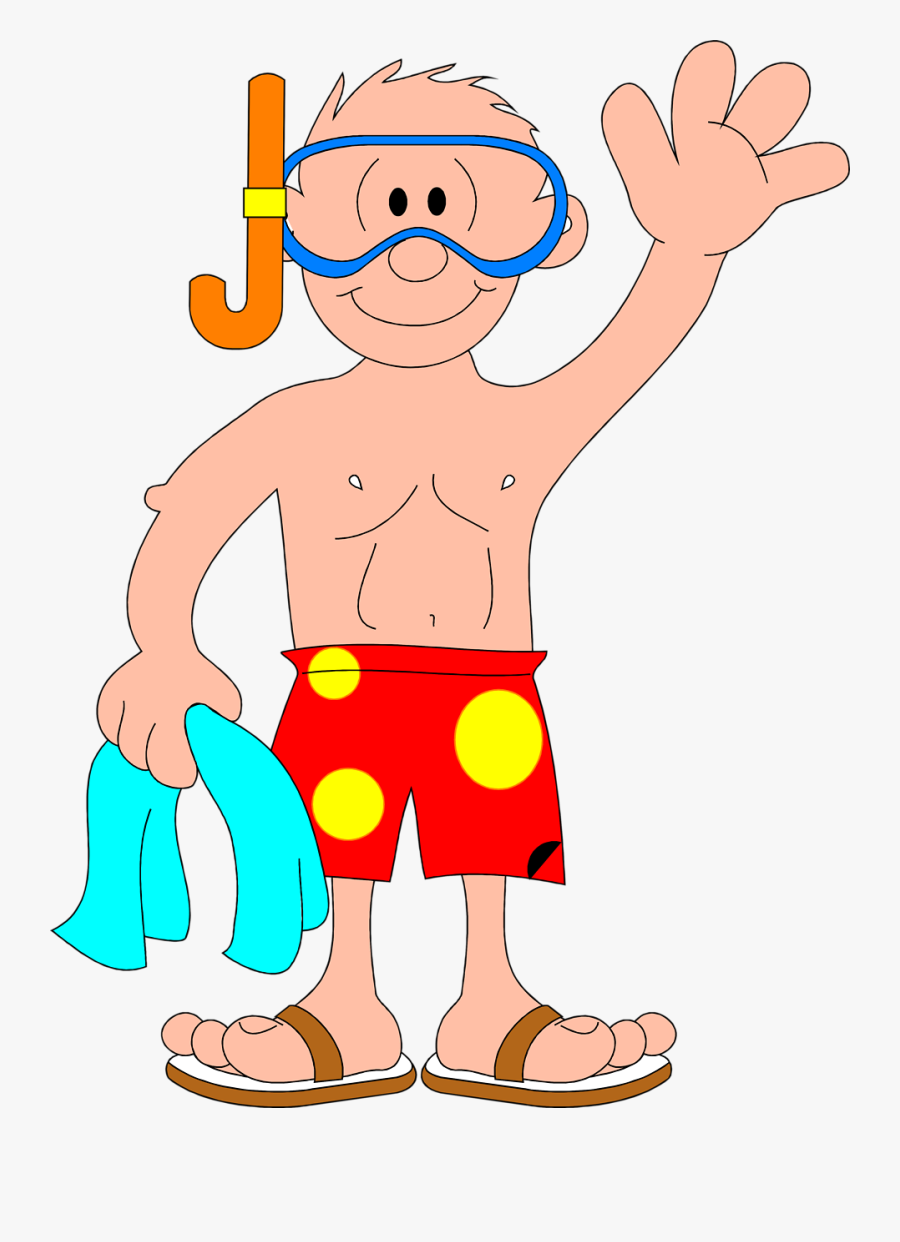 Swimming Cartoon Png Man , Free Transparent Clipart - ClipartKey