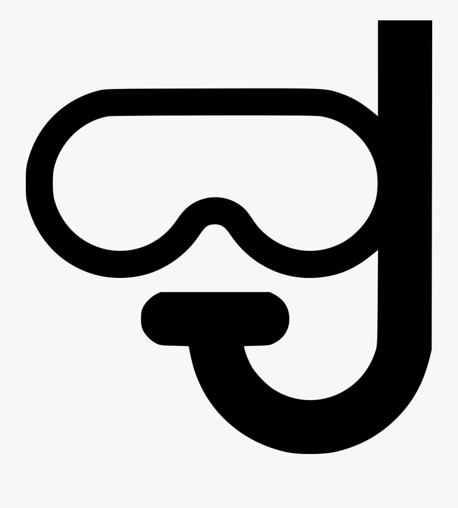 71102 - Snorkel Mask Icon Png, Transparent Clipart