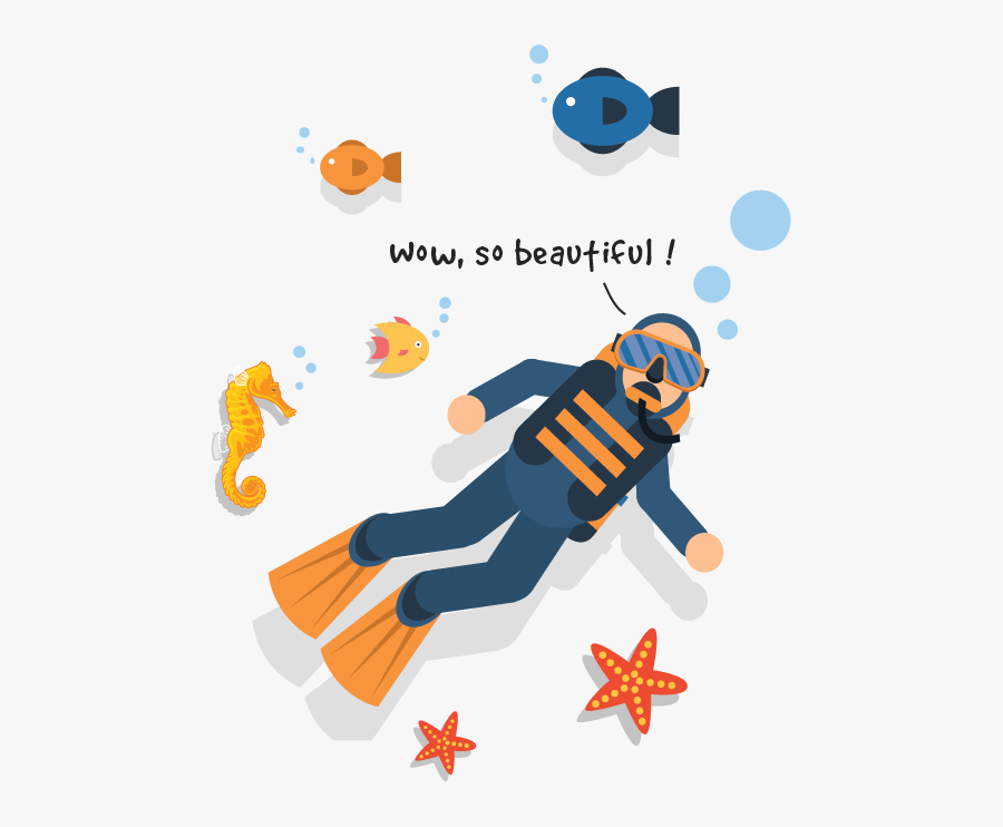 Scuba Diving Pulau Kapas, Transparent Clipart