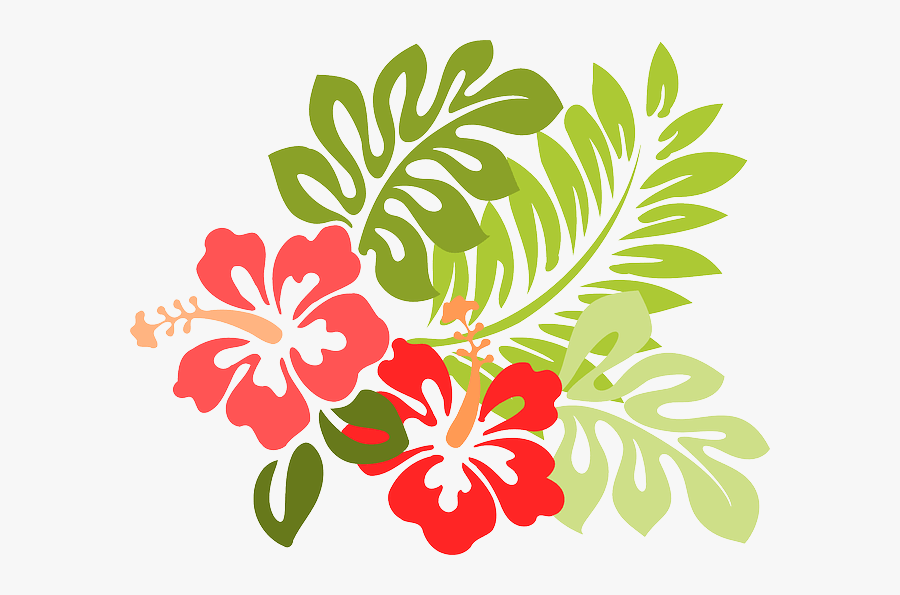 Hawaii Hibiscus Flower - Clip Art Hibiscus, Transparent Clipart
