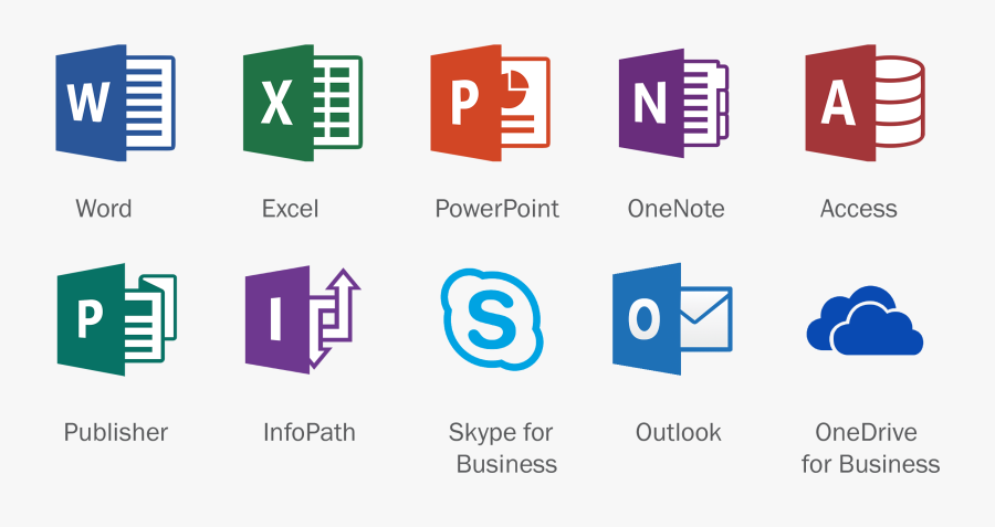Office 365 Icons Download - Office 365 Icons Png, Transparent Clipart