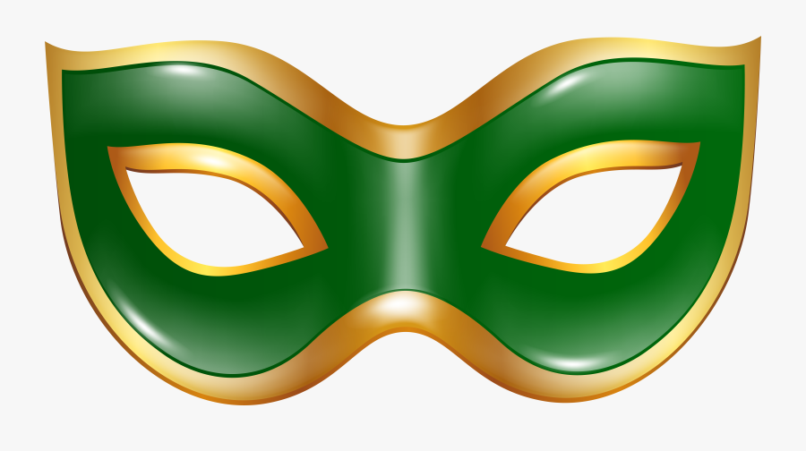 Carnival Mask Green Transparent Png Clip Art Image - Green Mask No Background, Transparent Clipart